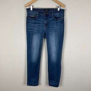 Judy Blue Jeans Womens 15/32‎ Relaxed Fit Skinny Ankle Blue Stretch Denim 32x26